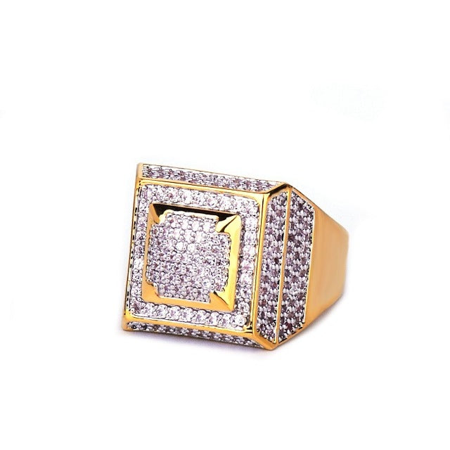 Iced Out BMP Ring