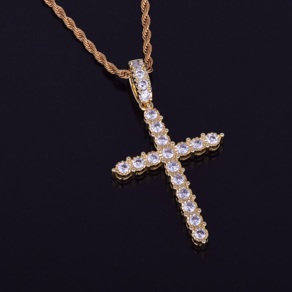 Iced Out Extended Cross Chain