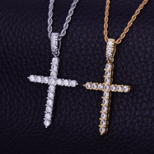 Iced Out Extended Cross Chain