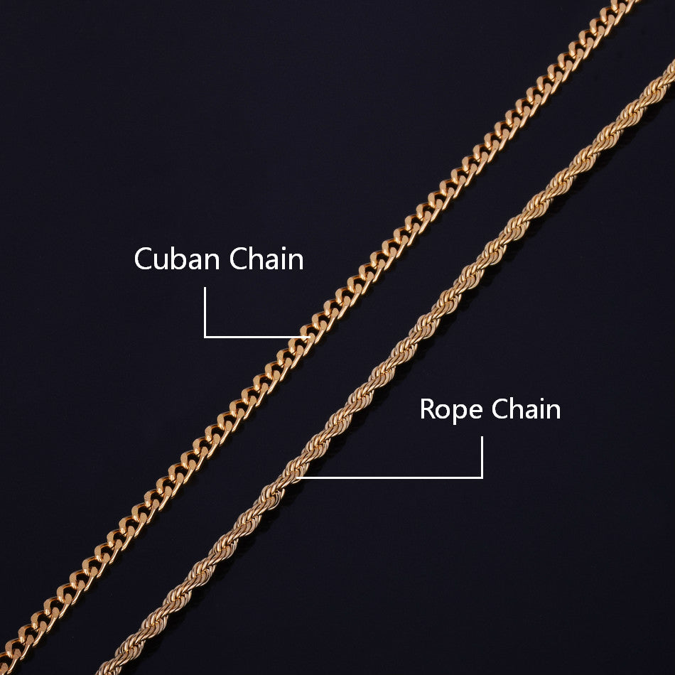 Iced Out Uzi Chain