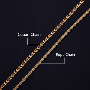 Iced Out Uzi Chain