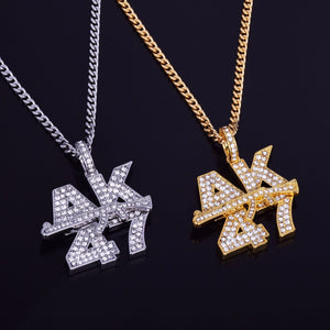 Iced Out AK47 Chain