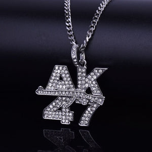 Iced Out AK47 Chain