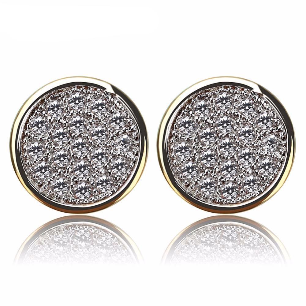 Iced Out 7mm Round Studs