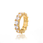 Iced Out Diamond Ring