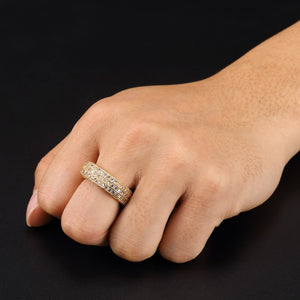 Iced Out Square Ring