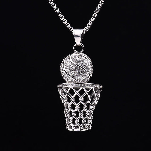 Iced Out Basketball Hoop