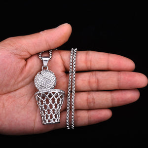 Iced Out Basketball Hoop
