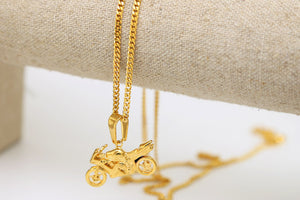Gold Motorcycle Chain